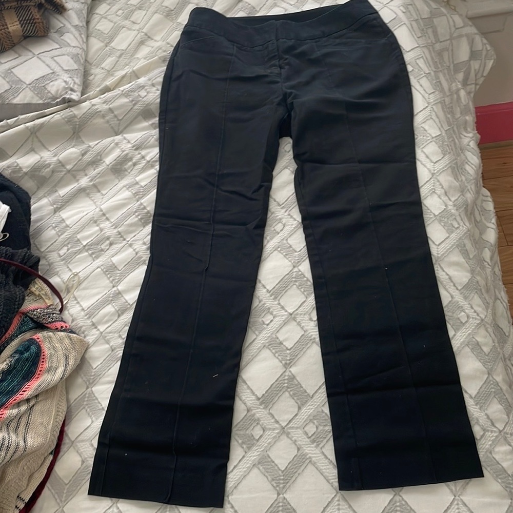 Worthington dress Slim Straight Black Pants